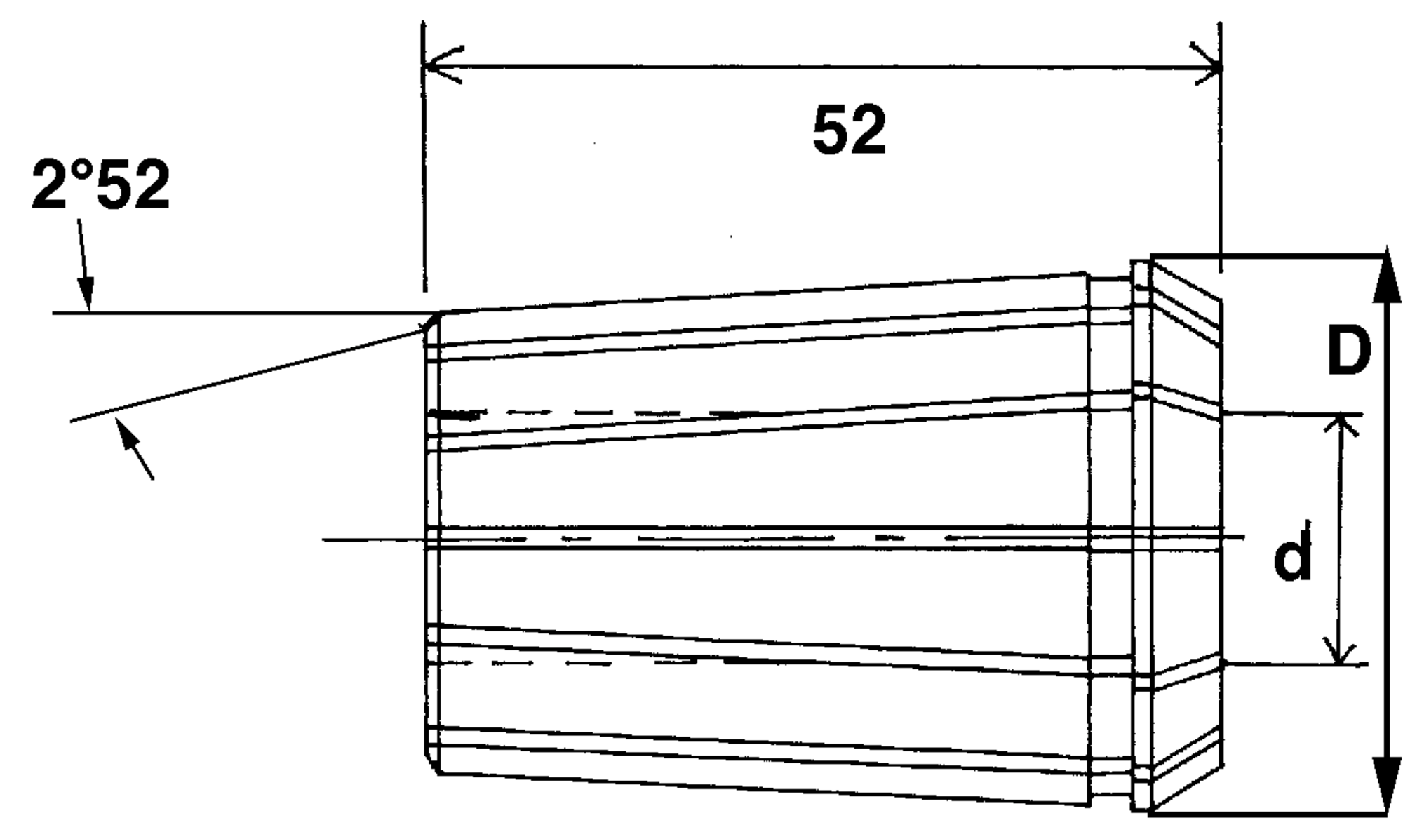 PINCE GRS25 462E D8-7,5 DIN6388 - 890.462.008 - LEMAN – Image 2