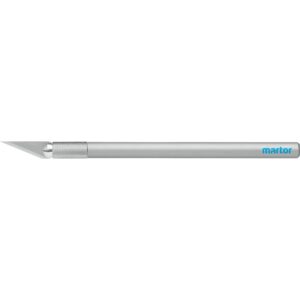 Scalpel aluminium GRAFIX BOY pour travaux de découpe et gommage avec 1 lame graphique N°72 - MARTOR - 270237