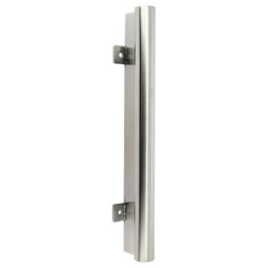 Poignée de porte battante antivandalisme en inox 304 finition satiné Boëdic - LEGALLAIS - 574479