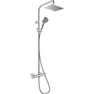 Colonne de douche Showerpipe 230 1jet EcoSmart avec thermostat douche chromé - HANSGROHE - 587709