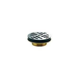 Bonde à grille pour lavabo écoulement libre Ø 63 mm serrage 0/55 mm - VALENTIN - 612356