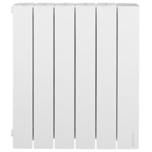 Radiateur électrique chaleur douce Accessio digital horizontal 750W blanc - ATLANTIC - 656680