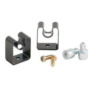 Clip de fixation pour socles en bois - avec fixation - SYNERCIA - 661216