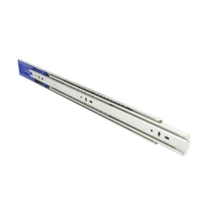 Coulisses à billes - charge 68 kg - sortie totale - avec amortisseur - montage latéral - DZ 3932 EC 600 mm - ACCURIDE - 662210