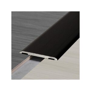 Seuil extra-plat 40 - fixation butyle - largeur 25 mm - longueur 2700 mm - finition noir - DINAC - 665878