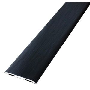 Seuil extra-plat 25 - fixation butyle - largeur 25 mm - longueur 2700 mm - finition noir - DINAC - 665864