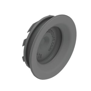 Clips femelles pour fixation de panneau petite surface Very Low Profile - charge 5 kg - à visser ou à coller - FASTMOUNT DOMARINE - 666221