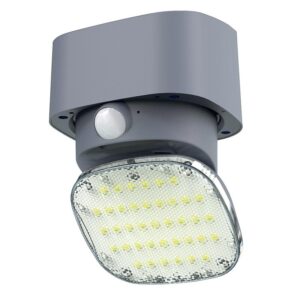 Applique solaire BF-TWIST2 orientable veille 50 lm + détection 2000 lm 3000K IP65 - IK10 - BF LIGHT - 666144