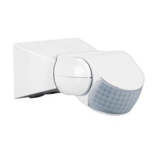 Détecteur de mouvement infrarouge 12m IP65 blanc - ASLO - 666739