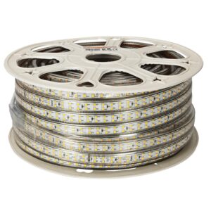Ruban LED de chantier 230V 15 W/m IP65 2700K L=50m - ASLO - 668055
