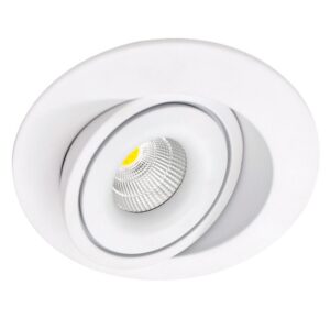 Spot encastré LED Swing orientable 360° 7 W 550 lm CTC 2700/3000/4000K blanc - Asled - 666004