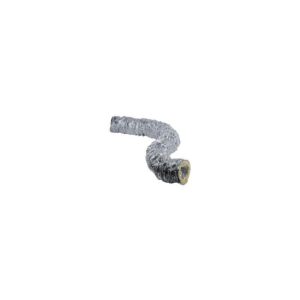 Conduit aluminum souple isolé M0/M1 ø200mm L=10m, Laine de verre de 25mm - AXELAIR - 671926