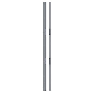 Bandeau ventouse 2 x 300 kg en 2500 mm 12/48 Volts DC automatique finition brut - SEWOSY - 103464