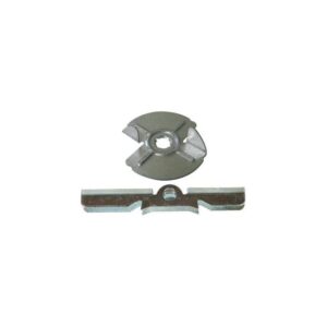 Bascule + Rondelle Rapid M6 pour reprise de tige filetée verrouillage automatique de la bascule dans le corps creux 50p - ING - 154368