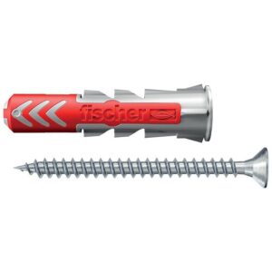 Chevilles universelles Duopower 6x30mm avec vis empreinte Pozidriv 4,5x40mm PZ2 boîte de 50 pièces - FISCHER - 154445