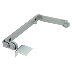Sélecteur de fermeture en applique type SP 81 bras de 125 mm norme EN 1158 laqué gris - ISEO CITY - 159366
