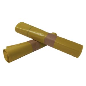 Sacs poubelles jaunes 50 litres carton de 200 sacs -  - 162236