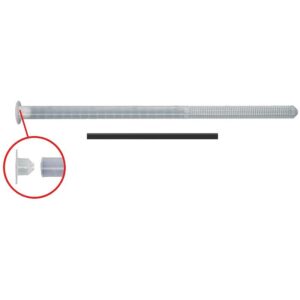 Tamis d'injection polypropylène CHARCOT 16x300mm longueur utile 200mm et cône amovible sachet de 5 pièces+rallonge 250mm - LEGALLAIS - 162348