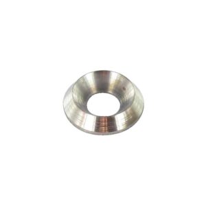 Rondelles cuvettes embouties laiton nickelé pour vis Ø5mm diamètres extérieurs haut 12mm et bas 16mm sachet de 100 p -  - 173394
