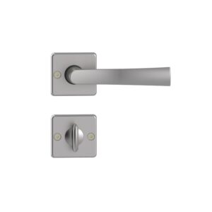 Béquille double sur rosace série Flex chromé satiné condamnation - VACHETTE ASSA ABLOY - 174297