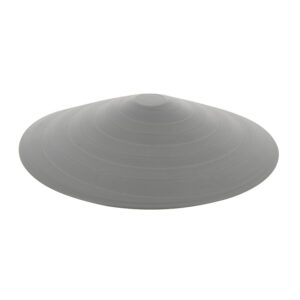 Cale porte à poser en caoutchouc Ø 118 mm coloris blanc - CADAP - 174402