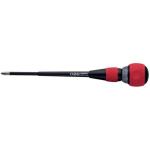 Tournevis à cliquet BALL GRIP empreinte Phillips PH2 150mm - VESSEL - 175270