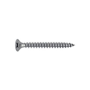 Vis à bois tête fraisée pozidriv inox A2 filetage total 5x20mm boîte de 200 pièces - ACTON - 151778