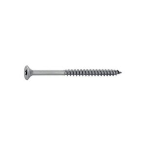 Vis à bois tête fraisée empreinte 6 lobes inox A2 4x50mm filetage partiel 30mm boîte de 200 pièces - ACTON - 152065