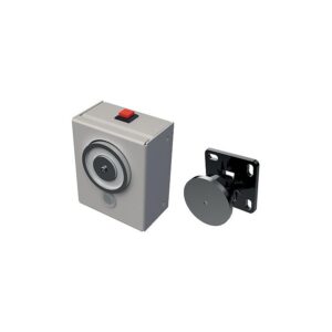 Ventouse de maintien de porte ouverte, coupe-feu, avec décondamnation, 40 DaN, bi-tension 24/48 V cc - SEWOSY - 178959