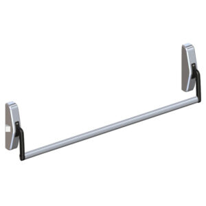 Serrure antipanique série 89 Design 1 point latéral noir RAL 9005 - JPM - 179624