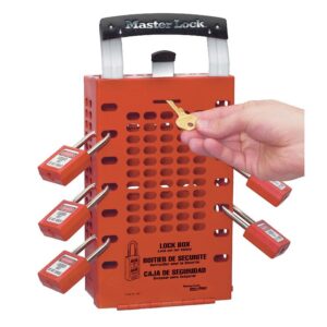 Boite de Consignation Rouge - peut se fixer au mur - rouge - MASTERLOCK - 174724