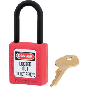 Cadenas Zenex nylon Rouge - 406 Clé différente - MASTERLOCK - 174752