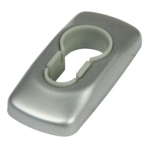 Rosace Horus Midi fonction clé i finition gris aluminium argent - FAPIM - 160171