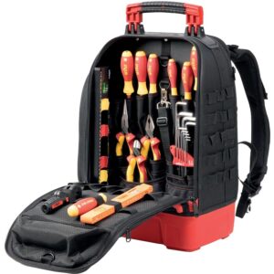 Sac à dos d'outils pour électricien 28 pièces - WIHA - 183691