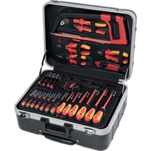 Valise trolley maintenance 128 outils isolés 1000 volts - SAM outillage - 180086