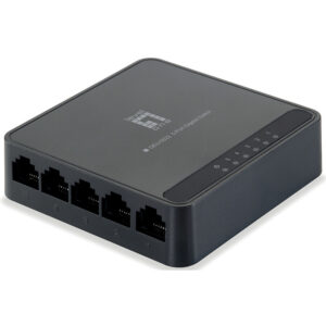 Switch gigabit Ethernet 5 ports 10/100/1000 - Genesia - 193750