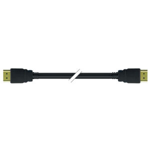 Cordon HDMI 2.0 surmoulé mâle-mâle longueur 5 m - Genesia - 193820