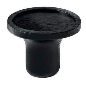 Bouton en bois Forest - diamètre 38 mm - hauteur 28 mm - finition noir wengué - ESTAMP - 211712