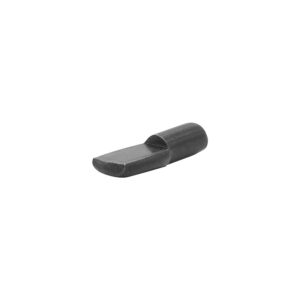 Taquets d'étagère Ø 5 mm en acier - finition noir - sachet de 24 - Interges - 211747