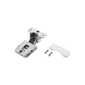 Charnières invisibles 94° pour porte bois Conecta - CQA3KE - en finition nickelé - SALICE - 220861