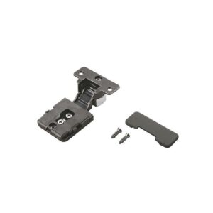 Charnières invisibles 94° pour porte bois Conecta - CQA3KE - en finition titane - SALICE - 220868