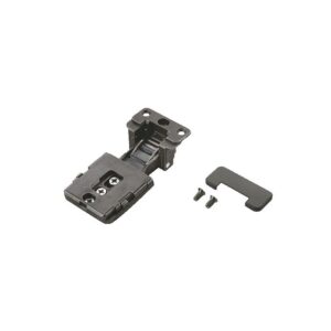 Charnières invisibles 94° pour porte avec profil aluminium Conecta - CQZ3KE - en finition titane - SALICE - 220882