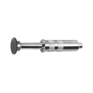 Support extractible pour cintre Excessories - à encastrer - longueur 53 + 28 mm - finition gris métalisé - SALICE - 221197
