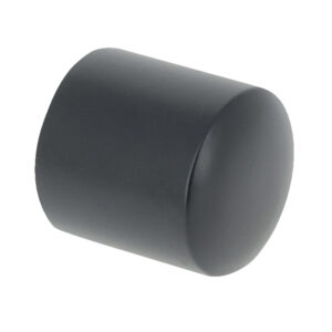 Embouts d'extrémité simple pour corde rampe - en laiton finition noir mat - CADAP - 220651