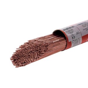 Baguettes TIG acier 70S6 F57BP diamètre 3,2 mm longueur 1000 mm étui de 5 Kg - SELECTARC - 192945