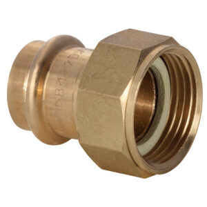 Raccord écrou libre B Press FF Ø12/12x17 - CONEX BANNINGER - 211432