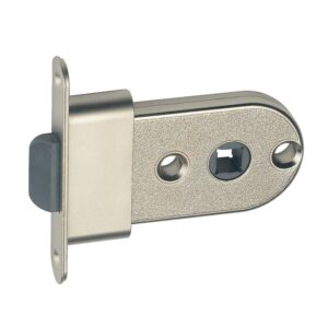 Serrure de caravane à encastrer 1581 avec pêne demi-tour - axe 55 mm - carré de 8 mm - JUNIE - 231473