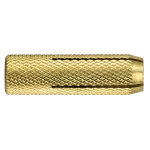 Chevilles laiton à frapper OMEGA avec bille résistantes à la corrosion charges moyennes M8 perçage 10x50mm boîte de 100p - G&B FISSAGGI - 243450