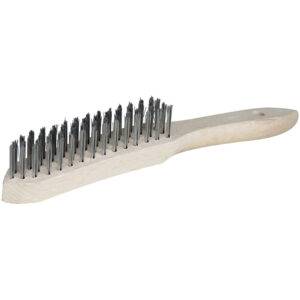 Brosse à manche en acier inoxydable 25 mm - L280 mm - OUTIFRANCE - 243744