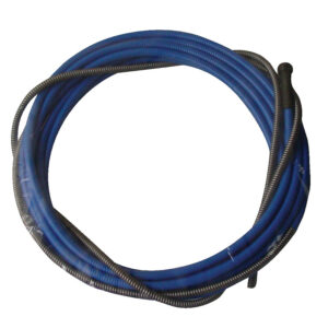 Gaine guide-fil acier jaune pour torche MB EVO PRO 501D 25x45 Ø 1,6 mm longueur 4 m - ABICOR BINZEL - 283168